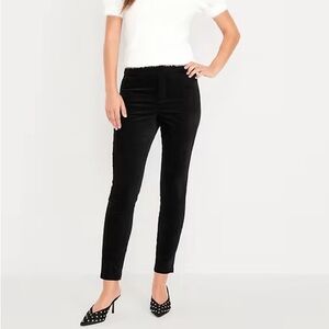 Old Navy Black pixie pants high rise